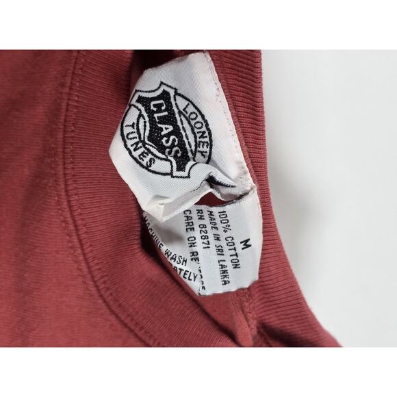 Looney Tunes Classic Vintage Tweety t-shirt Pink/red Size Medium - Picture 5 of 5